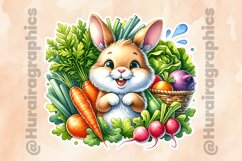 Rabbit|Printable Animal Sticker Product Image 2
