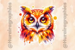 Owl|Printable Animal Sticker Product Image 2