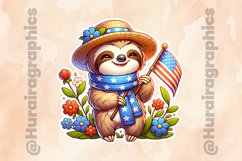Sloth|Printable Animal Sticker Product Image 2