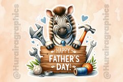 Zebra|Printable Animal Sticker Product Image 2