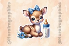 Deer|Printable Animal Sticker Product Image 2