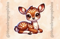 Deer|Printable Animal Sticker Product Image 2