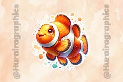 Clown fish|Printable Animal Sticker Product Image 2