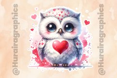 Owl|Printable Animal Sticker Product Image 2