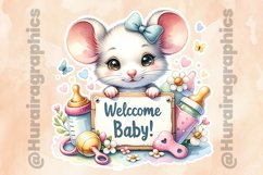Mouse|Printable Animal Sticker Product Image 2