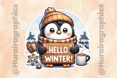 Penguin|Printable Animal Sticker Product Image 2