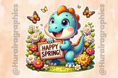 Dinasour|Printable Animal Sticker Product Image 2