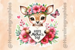 Deer|Printable Animal Sticker Product Image 2