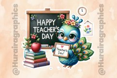 Peacock|Printable Animal Sticker Product Image 2