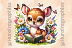 Deer|Printable Animal Sticker Product Image 2