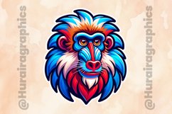 Monkey|Printable Animal Sticker Product Image 2