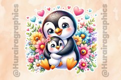 Penguin|Printable Animal Sticker Product Image 2