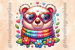 Bear|Printable Animal Sticker Product Image 2