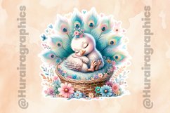 Peacock|Printable Animal Sticker Product Image 2