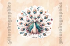 Peacock|Printable Animal Sticker Product Image 2