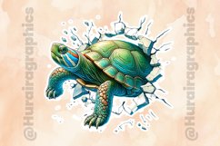 Turtle|Printable Animal Sticker Product Image 2
