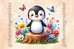 Penguin|Printable Animal Sticker Product Image 2