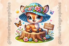 Deer|Printable Animal Sticker Product Image 2