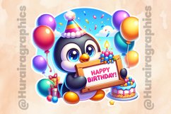 Penguin|Printable Animal Sticker Product Image 2