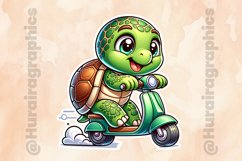 Turtle|Printable Animal Sticker Product Image 2