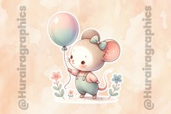 Mouse|Printable Animal Sticker Product Image 2