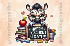 Zebra|Printable Animal Sticker Product Image 2