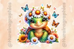 Turtle|Printable Animal Sticker Product Image 2