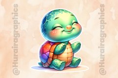 Turtle|Printable Animal Sticker Product Image 2