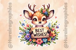 Deer|Printable Animal Sticker Product Image 2