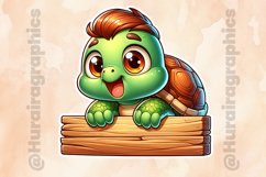 Turtle|Printable Animal Sticker Product Image 2