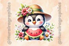 Penguin|Printable Animal Sticker Product Image 2