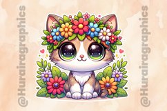 Cat|Printable Animal Sticker Product Image 2