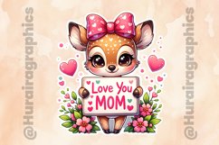 Deer|Printable Animal Sticker Product Image 2