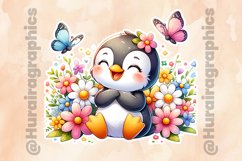 Penguin|Printable Animal Sticker Product Image 2