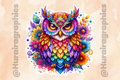 Owl|Printable Animal Sticker Product Image 2