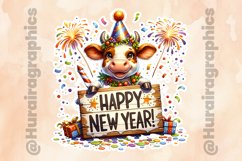 Cow|Printable Animal Sticker Product Image 3