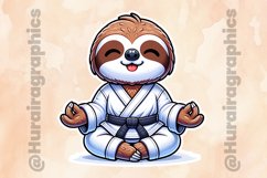 Sloth|Printable Animal Sticker Product Image 2