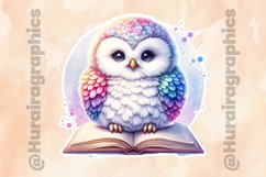 Owl|Printable Animal Sticker Product Image 2