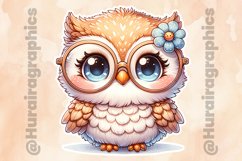 Owl|Printable Animal Sticker Product Image 2
