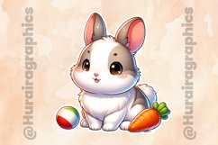 Rabbit|Printable Animal Sticker Product Image 2