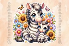 Zebra|Printable Animal Sticker Product Image 2