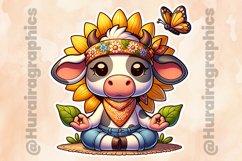 Cow|Printable Animal Sticker Product Image 2