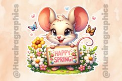 Mouse|Printable Animal Sticker Product Image 2