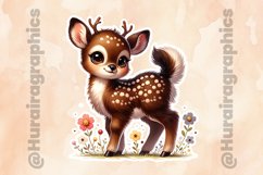 Deer|Printable Animal Sticker Product Image 2