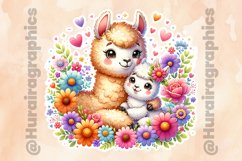 Alpaca|Printable Animal Sticker Product Image 2