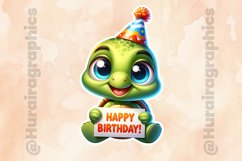 Turtle|Printable Animal Sticker Product Image 2