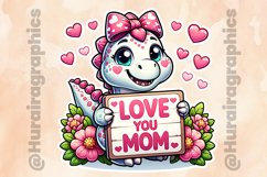 Dinasour|Printable Animal Sticker Product Image 2