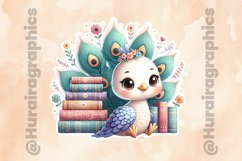 Peacock|Printable Animal Sticker Product Image 2