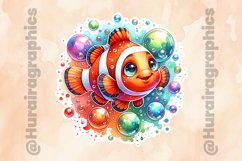 Clown fish|Printable Animal Sticker Product Image 2