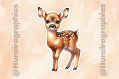 Deer|Printable Animal Sticker Product Image 2